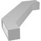 Ekena Millwork 3-in. W x 18-in. D x 24-in. H Burlington Architectural Grade PVC Knee Brace BRCP03X18X24BUR - alternate 6